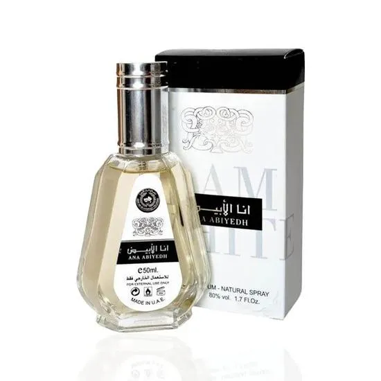 Ard Al Zaafaran Ana Abiyedh Eau De Parfum 50ml