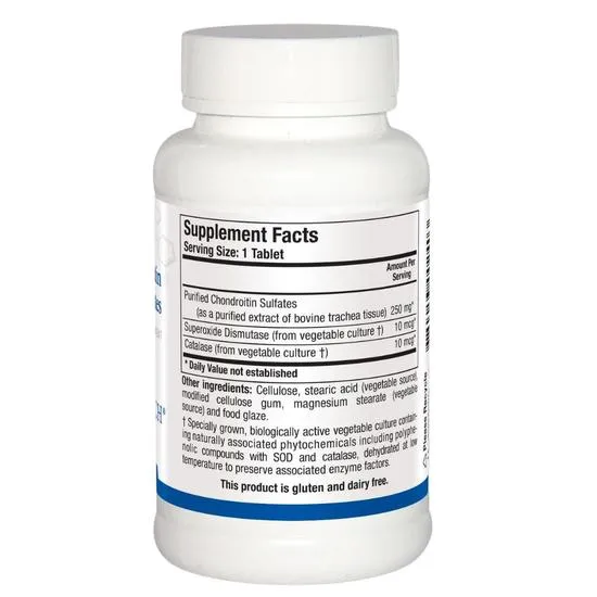 Biotics Research Purified Chondroitin Sulphates Tablets 90 Tablets