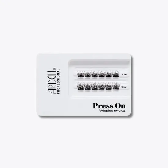Ardell Press On Pre-Glued Underlash Extensions Wispies Natural 12pcs