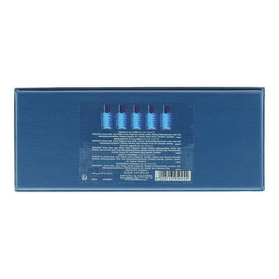 Acqua Di Parma Blu Mediterraneo Minature Eau De Toilette Gift Set 5ml