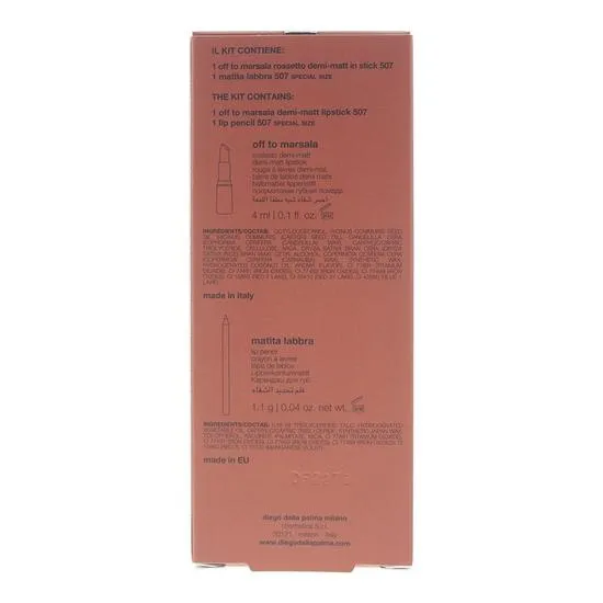 diego dalla palma Lip Contour Kit Lipstick + Lip Liner 504 Sweet Giandusa