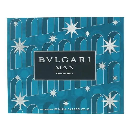 Bvlgari Man Rain Essence Eau De Parfum 100ml + 15ml Gift Set 100ml