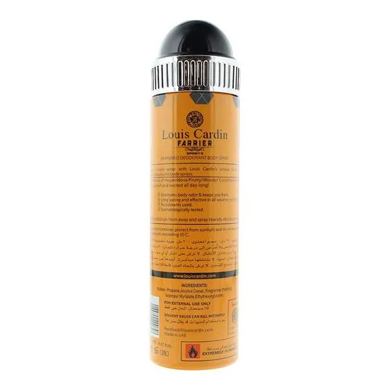 Louis Cardin Farrier Deodorant Spray 200ml