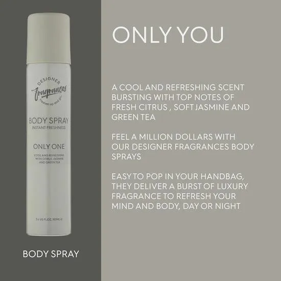 Designer Fragrances Only One Body Spray 100ml