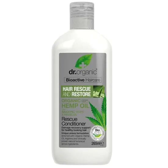 Dr. Organic Bioactive Hair Care Organic Hemp Oil Rescue Conditioner 265ml