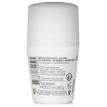 Vichy 24hr Deodorant Dry Touch Roll-On For Sensitive Skin 50ml