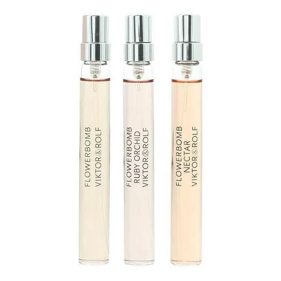 VIKTOR&ROLF Flowerbomb Eau De Parfum Trio Set 10ml x 3