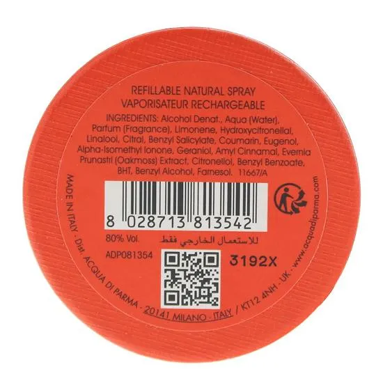 Acqua Di Parma Colonia By Samuel Ross Orange Eau De Cologne 100ml