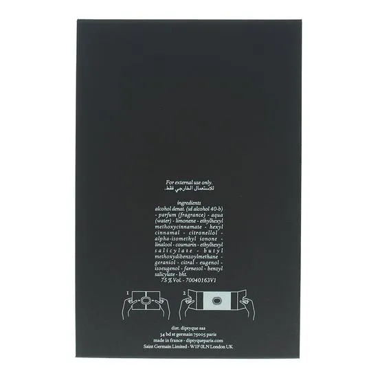 Diptyque Vetyverio Eau De Parfum 75ml