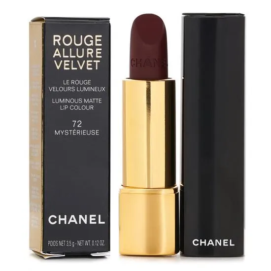 CHANEL Rouge Allure Velvet Luminous Matte Lip Colour 48 Ardente