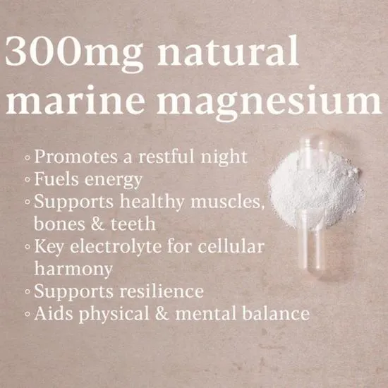 Higher Nature Atlantic Marine Magnesium Capsules 30 Capsules