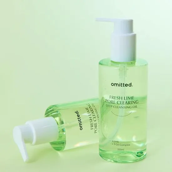 Omitted Fresh Lime Pore Clearing Deep Cleansing Oil 200ml