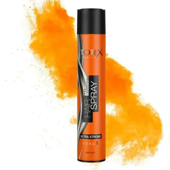Totex Cosmetic Ultra Strong 5 Professional Hairspray 400ml
