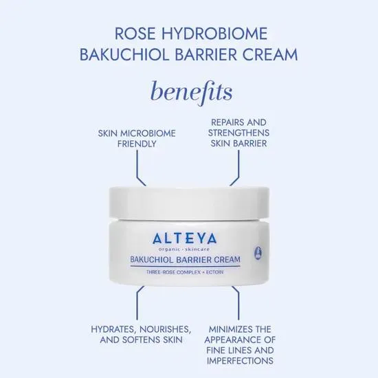 Alteya Organics Rose Hydrobiome Bakuchiol Barrier Cream 50ml