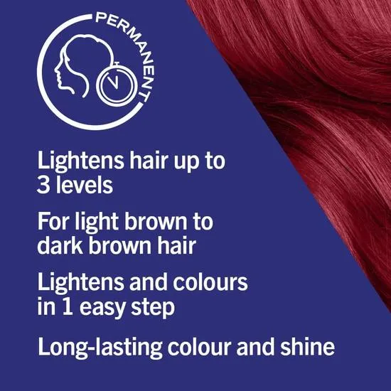 Schwarzkopf Live Colour Plus Lift Permanent Hair Colour Deep Red L75