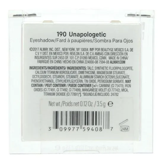Almay Eyeshadow Quad 190 Unapologetic 3.5g
