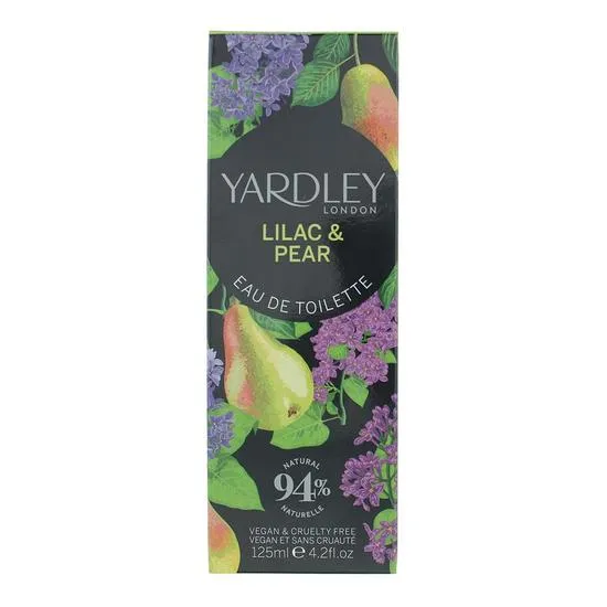 Yardley Lilac & Pear Eau De Toilette 125ml