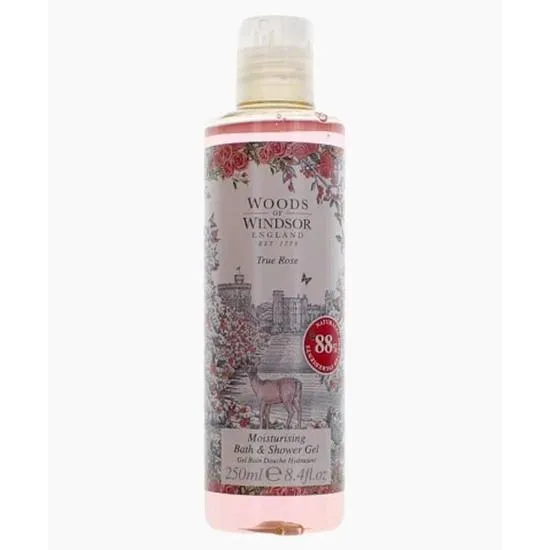 Woods of Windsor True Rose Moisturising Bath & Shower Gel 250ml