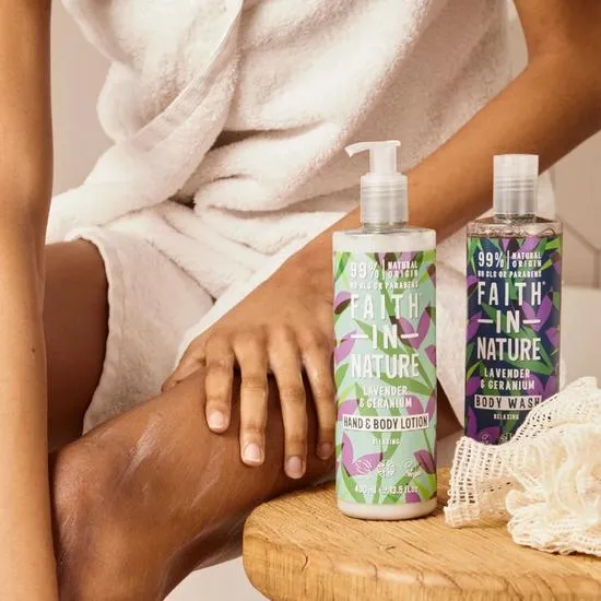 Faith in Nature Lavender & Geranium Hand & Body Lotion 400ml