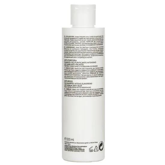 La Roche-Posay Kerium DS Anti-Dandruff Oily Scalp Shampoo 200ml