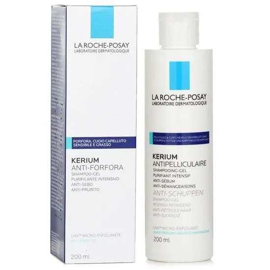 La Roche-Posay Kerium DS Anti-Dandruff Oily Scalp Shampoo 200ml