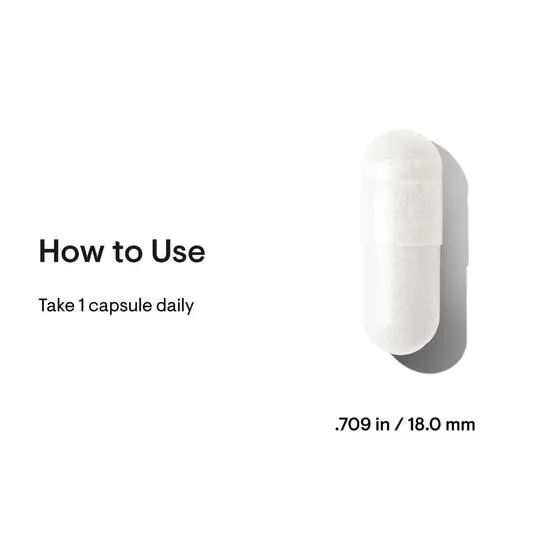 Thorne Zinc Bisglycinate 30mg Capsules 60 Capsules