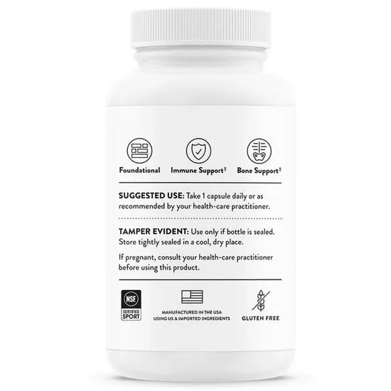 Thorne Vitamin D-5000 Capsules 60 Capsules