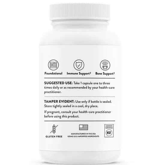 Thorne Vitamin D-1000 Capsules 90 Capsules