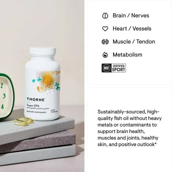 Thorne Super EPA 90 Gelcaps