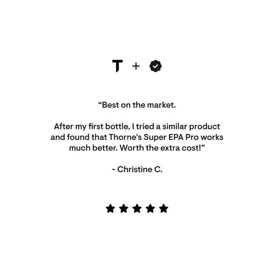 Thorne Super EPA Pro Gelcaps 120 Gelcaps