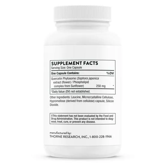 Thorne Quercetin Phytosome Capsules 60 Capsules