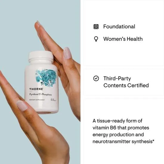 Thorne Pyridoxal 5'-Phosphate Capsules 180 Capsules