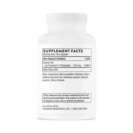 Thorne Pyridoxal 5'-Phosphate Capsules 180 Capsules