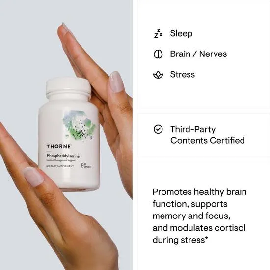 Thorne Phosphatidylserine Capsules 60 Capsules