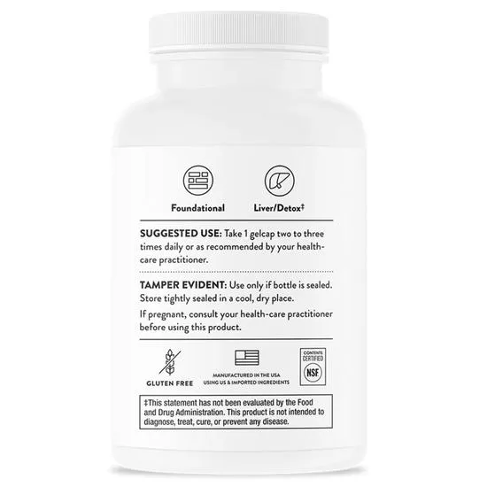 Thorne Phosphatidyl Choline 60 Gelcaps