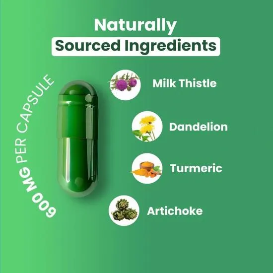 ZeroHarm Liposomal Milk Thistle 250mg Capsules 60 Capsules