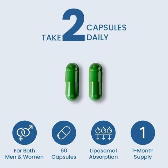 ZeroHarm Liposomal Himalayan Shilajit 400mg Capsules 60 Capsules