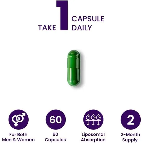 ZeroHarm Liposomal Collagen Builder Capsules 60 Capsules