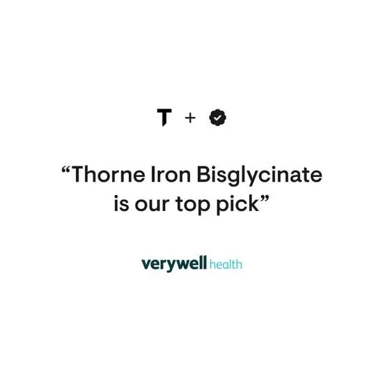 Thorne Iron Bisglycinate Capsules 60 Capsules