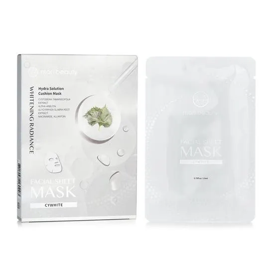 Mori Beauty Hydra Solution Cushion Mask Whitening Radiance 3pcsx 23ml/0.78