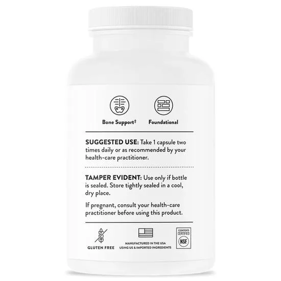 Thorne Calcium Capsules 120 Capsules