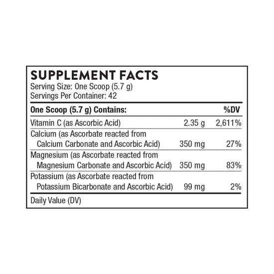 Thorne Buffered C Powder 231g