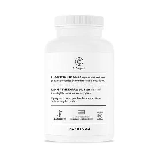 Thorne Betaine HCl/Pepsin Capsules 225 Capsules