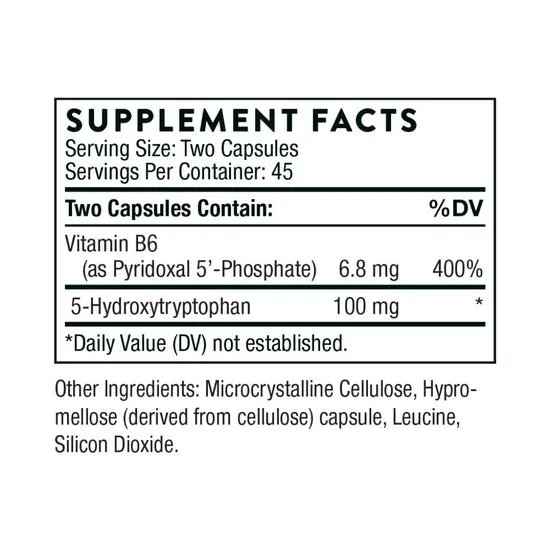 Thorne 5-Hydroxytryptophan Capsules 90 Capsules