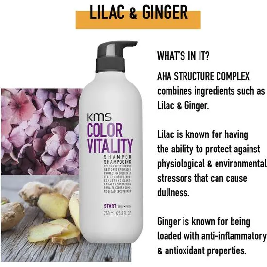 KMS Colour Vitality Blonde Shampoo 300ml