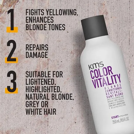 KMS Colour Vitality Blonde Conditioner 75ml