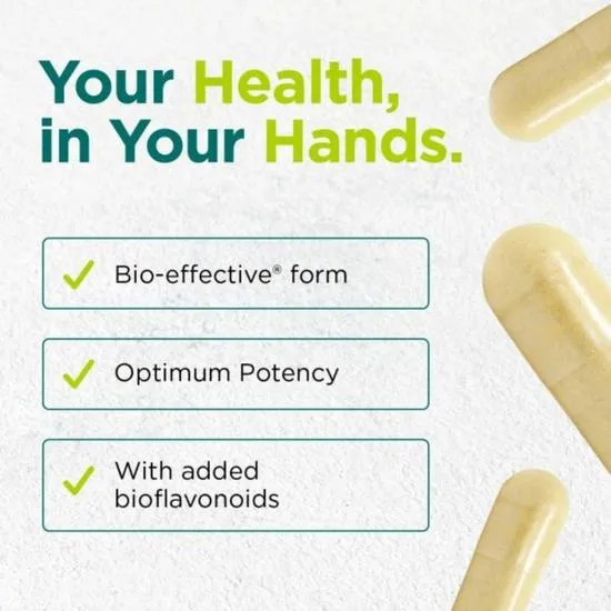 Cytoplan Vitamin C + Bioflavonoids 1000mg/50mg Capsules 60 Capsules