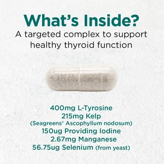 Cytoplan Thyroid Support Capsules 60 Capsules
