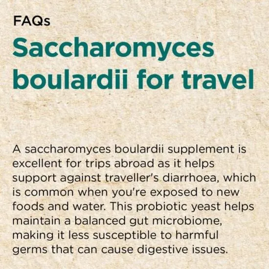 Cytoplan Saccharomyces Boulardii 250mg Capsules 30 Capsules