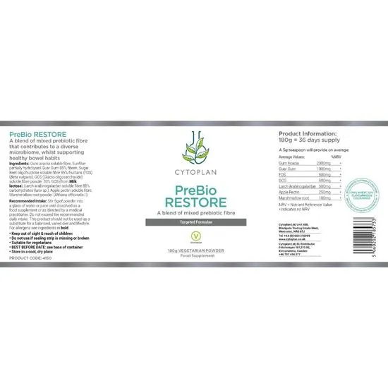 Cytoplan PreBio Restore Powder 180g